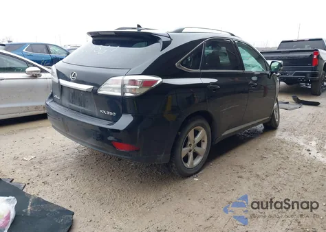 2010 Lexus Rx 350 из США, поврежденный, VIN 2T2BK1BA8AC020367